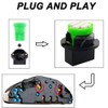 T10 194 168 LED Dash Instrument Light Bulbs Green with