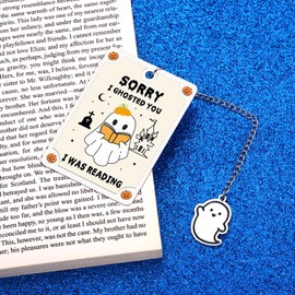 Cute Bookmarks for Women Stocking Stuffers for Women Womens Gifts for Christmas Secret Santa Gifts Book Lovers Gifts Cute Gifts for Book Lovers Gothic Christmas Horror Gifts Witchy Gifts for Women