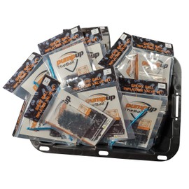 pumpuptheball Sport Ball Inflation Valve Kit (25 Replacement Valves) for Basketball, Soccer, Volleyball and Football