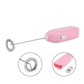 Esellertree Mini Handheld Whisk Elevate Your Brews with The Coffee Whisk Frother and Milk Frothers Duo!" (Pink)
