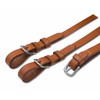 AMKA Single Spanner Lead Leather 19 mm Light Brown