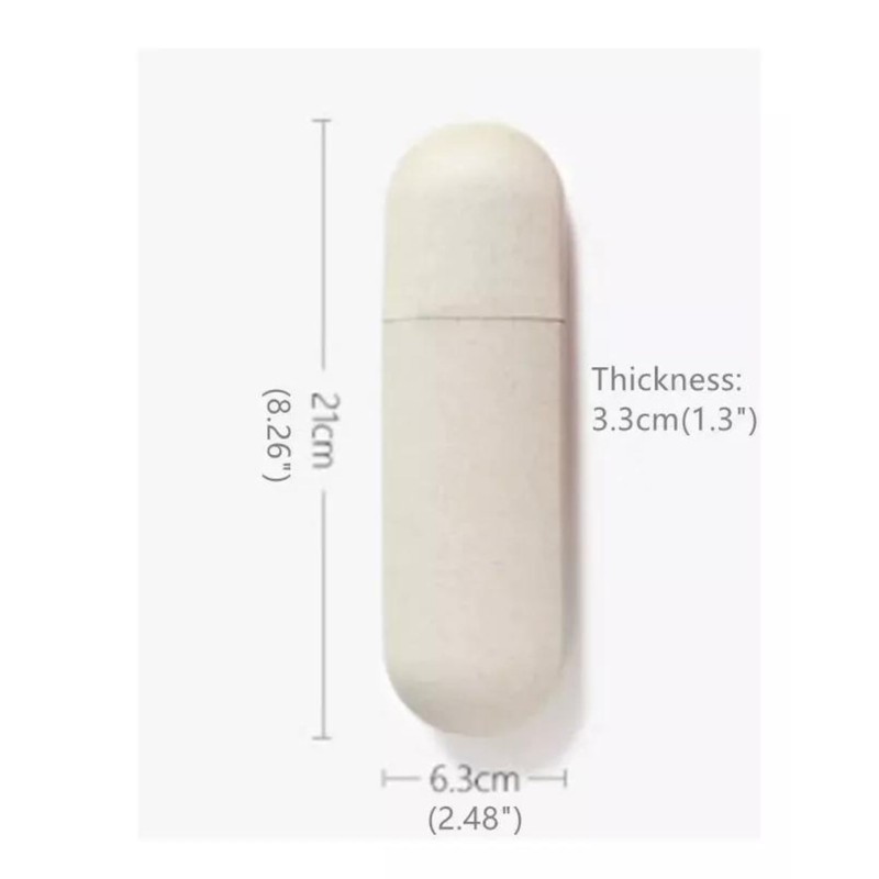 Estuche Protector para Cepillo y Pasta de Dientes, Caja Portátil