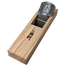 KAKURI Japanese Block Plane 50mm for Woodworking, KANNA Smoothing Plane Manual Hand Planer Tool for Finishing Wood, 9.5 x 2.5 x 2.3 inches, ECO Oak Body, Made in JAPAN