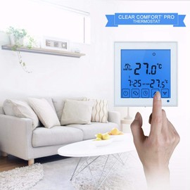 Household Electric Floor Heating Thermostat Temperature Controller Thermoregulator 200~240V Electric Floor Heating Thermostat Smart Intelligent Temperature Controller