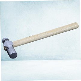 KONTONTY Carbon Steel Chasing Hammer with Wood Handle Durable Jewelry Engraving Tool for Smithing and Planishing Jewelry Making and Crafting