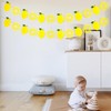 3Pcs Lemon Party Banner Yellow Lemon Garland Summer Lemonade Theme