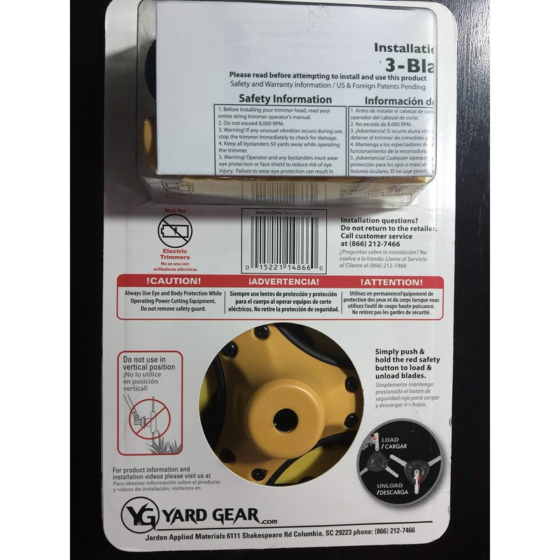 Shakespeare 3 Blade Head Cutter#14866