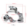 HTTMT- Chrome Transmission Shroud Cover For Harley Street Glide FLHX