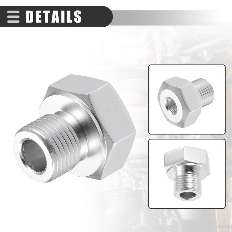 X AUTOHAUX M16 1.5 Oil Pressure Sensor Adapter, for GM
