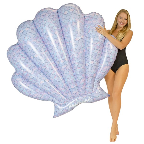Mermaid Shell Jumbo Island - 60 x 69 by PoolCandy.