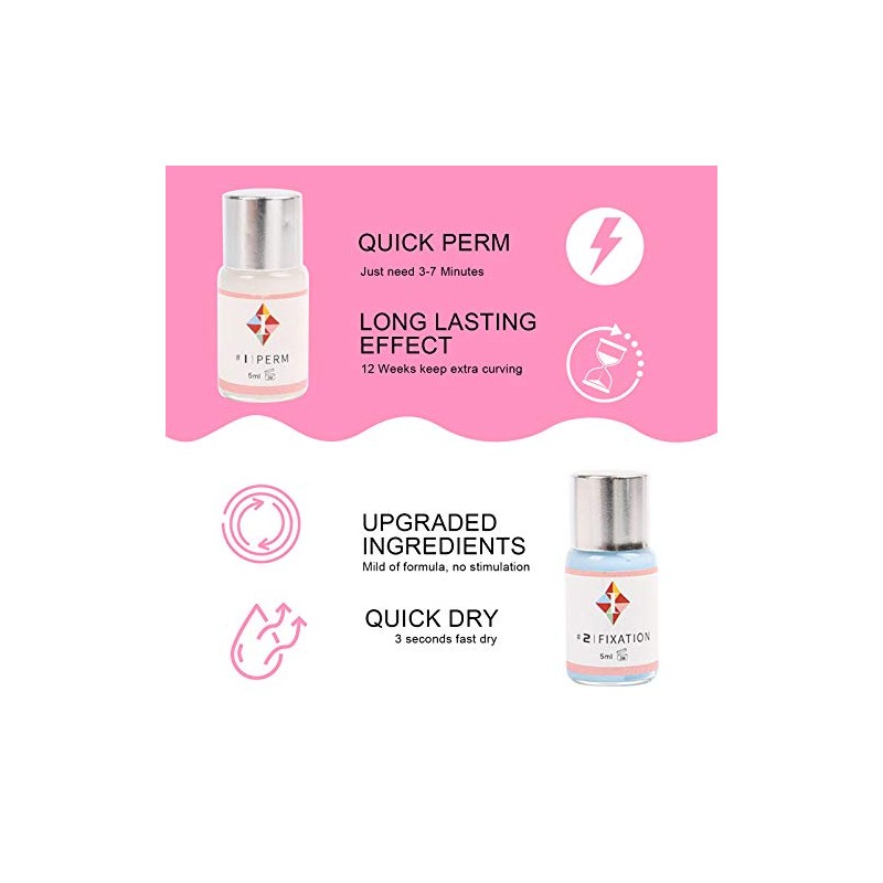Daconovo LASHLIFT Kit de elevación de pestañas Kit para permanente