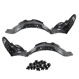 Parts N Go 1994-2001 Integra Front Fender Liner Set with Clip/Fasteners AC1249101 AC1248101 74101ST7000 74151ST7000