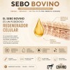 Crema El Charro de Sebo Bovino para Rostro y Cuerpo,