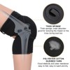 Bezioner Protective Knee Pads Dance Thick Sponge Anti-Slip Collision Avoidance