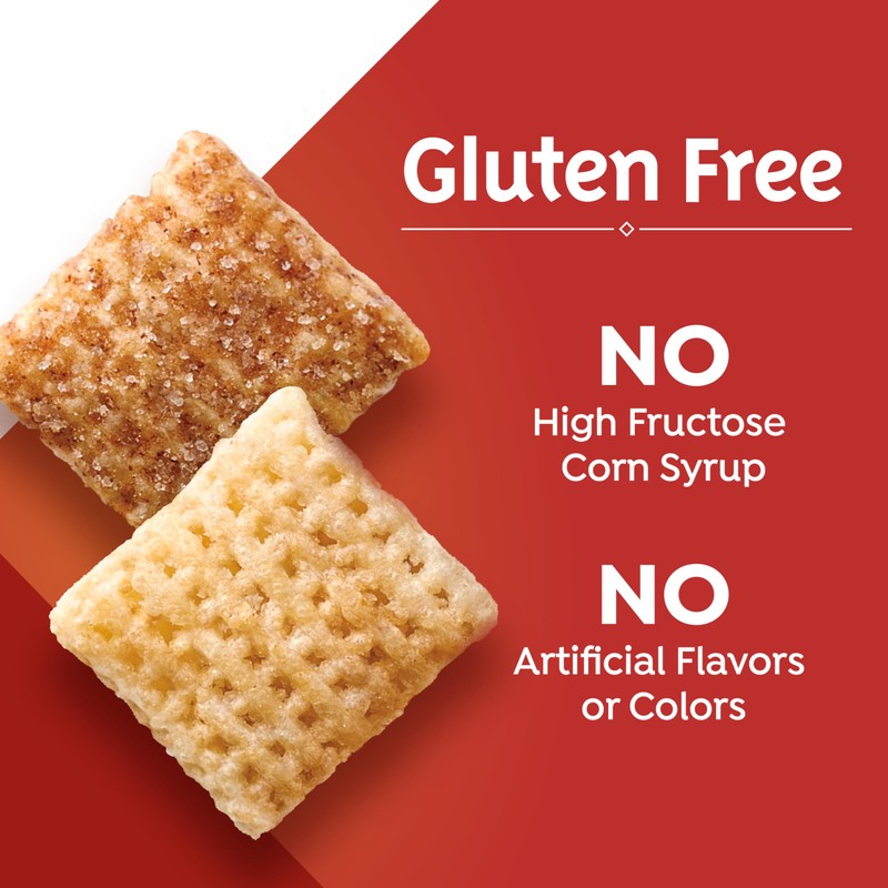 Cinnamon Chex Cereal, Gluten Free Breakfast Cereal, Made with Whole