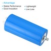 PATIKIL CBB60 55uf Running Capacitor,1Pcs AC 250V 4Pins 50/60Hz Cylinder