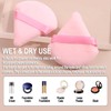 Makeup Brush Set, Makeup Brush Set with Triangle, Rounds and