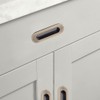 2 Pack Sliding Door Handles, Rectangular Recessed Sliding Door Handles
