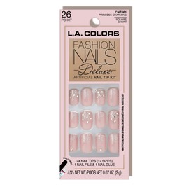 L.A. COLORS Fashion Nails Deluxe, Princess Charming CNT661