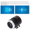 Zoom Industrial Lens 6‑12mm 1/1.8 3MP Manual Focus Lens Aluminium