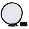 Foldable Flash Diffuser, Mini Portable Round Beauty Dish Speedlite Flash
