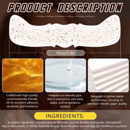 Glitter Freckles Face Tattoo, 10 Pcs Glitter Freckles, Gold Face Glitter Makeup Speckles, Glow Up Sparkle Makeup Patches - Cute Glitter Makeup Accessories for Women (Gold-008)