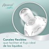 Evenflo Advanced Mamilas Anticólicos, Cuello Estándar, Flujo Lento, Silicón Grado