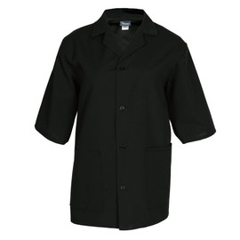 FAME Unisex Button Smock - Counter Coat - K71 -Black / 2XL (WFA82340BK2X)