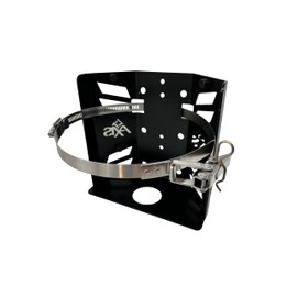 Heavy Duty - Robust Powder Coated Aluminum 5LB Propane Tank Mount Bracket for Overland Vehicle Camping 4x4 Offroad - Overland Axis by Preece Preece Precision