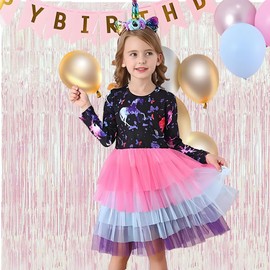 Hisxierng Iridescent Party Decorations Foil Fringe Party Backdrop Curtains 2 Pack 3.2x8.2 ft Holographic Tinsel Birthday Streamers Party Decorations for Girls Princess Bachelorette Euphoria Theme