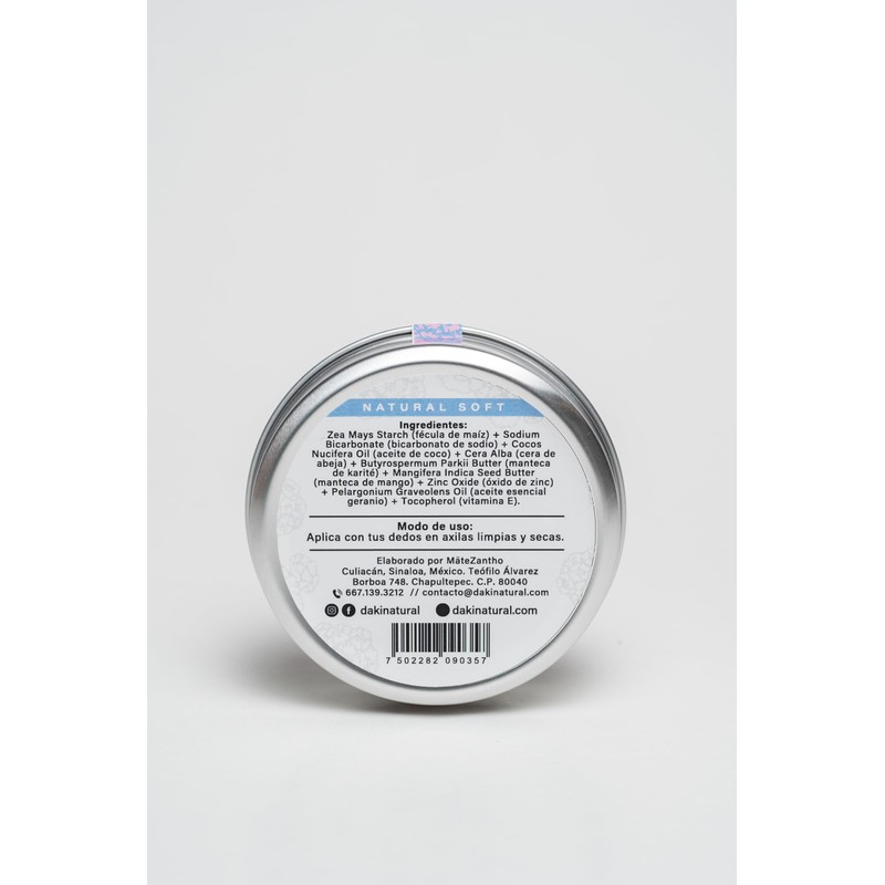 Desodorante en Crema Natural Soft 75g | Däki Natural  |