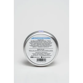 Desodorante en Crema Natural Soft 75g | Däki Natural  | Protección Suave sin Aluminio | Aroma de Geranio | Envase Reutilizable de Aluminio