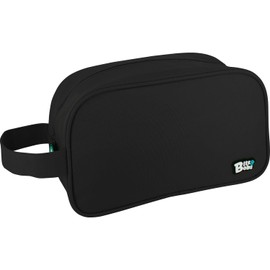 Grafoplás 37710010 School Bag, Side Handle, Black, Bits & Bobs, 28 x 18 x 10 cm, Black/White, 28x18x10cm, Square Bag with Handle on Side