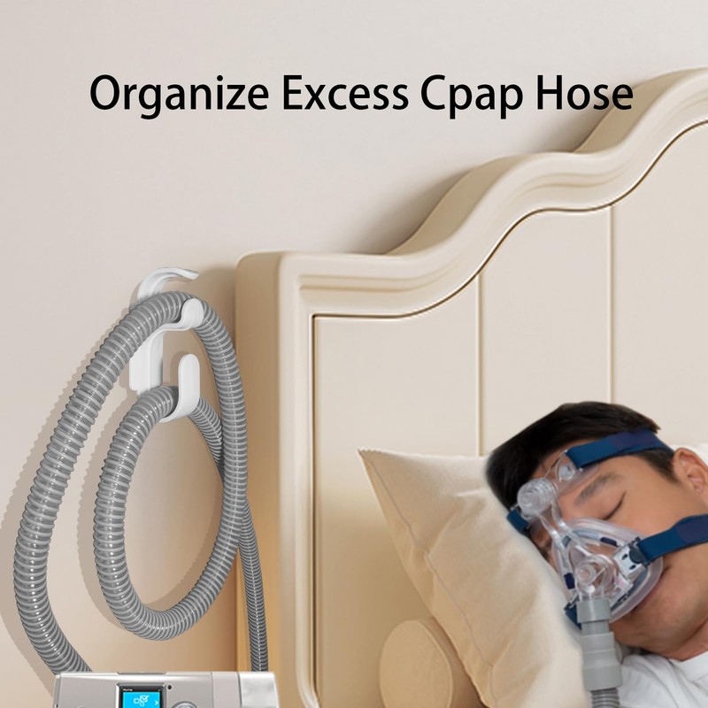 Aifeedi CPAP Hose Holder for Bed, 2 Pack CPAP Hook