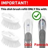 Dish Brush Refill, 4 Pack Dish Brush Replacement Head for