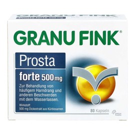Granu Fink Prosta Forte 500 mg Capsules, Pack of 80