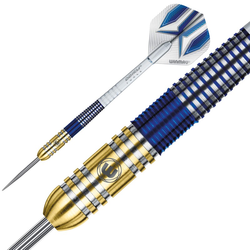 WINMAU Steve Beaton 24 Gram Tungsten Steeltip Darts Set with