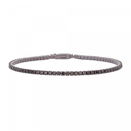 ITEMPORALITY Pulsera Tennis SBR-602-000-01 Mujer Plata Rodio, Sterling Silver