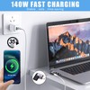 IVIVTOR USB C magnetic Adapter：Elbow PD 140W Quick Charge 40Gb