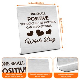 Motivational Gifts for Women Men Positive Desk Decor for Friend Encouragement Gifts for Best Friends Inspirational Home Office Desk Gifts for Coworkers Christmas Birthday for Sister Brother