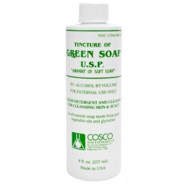 COSCO Pure Green Soap - Tattoo Medical Supplies 8oz Bottle