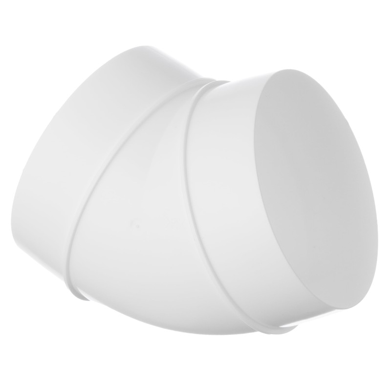 Ø 125mm / 5 inch Plastic 45 Degree Bend -