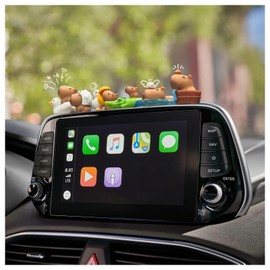 BubabyZZ 10 Pack Car Capybara Dashboard Ornament, Automotive Cars Interior Decorations for Women Men (Capybara, S)