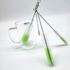 Water Bottle Kitchen Brush Multipurpose Cleaning Brush 4-Piece Set Dishwashing 2ea
