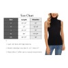 Biffxeu Sleeveless Turtlenecks for Women Lightweight Knit Sleeveless Vest Stretchy