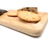 Tradeco direct® Hevea Wood Chopping Board Medium Sustainable Natural Wood