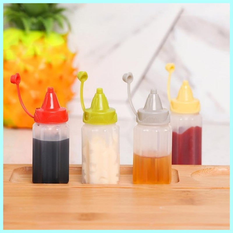 THJOPOKEEL 8 botellas de dosificador mini de 1 onzas para