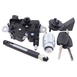 Bonnet Lock Cylinder Bonnet Lock Bonnet Lock Release Lock Bonnet Lock with Key for Focus MK2 C-Max CMax Ku-ga MK1