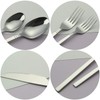 Morcte 80-Piece Stainless Steel Flatware, Service for 16