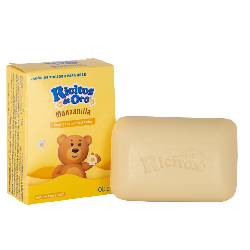 Ricitos de Oro Baby Cleansing Bar Soap with Extract Calming